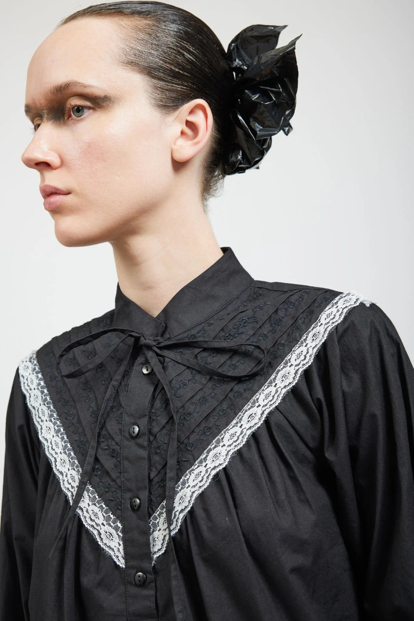 Landry Lace Dress in Black sold by Batsheva product image thumbnail 4
