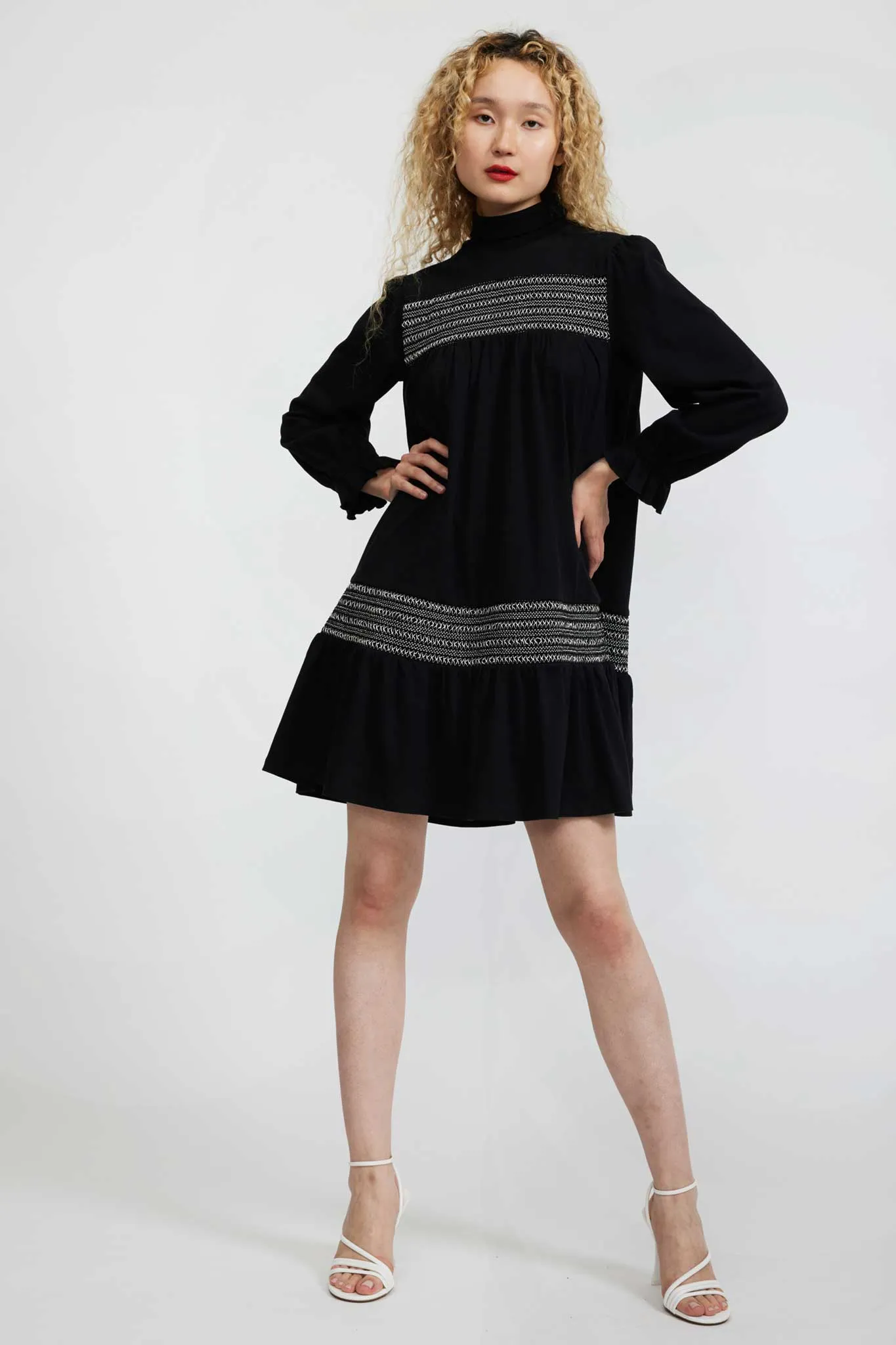 Frankie Dress in Black sold by Batsheva product image thumbnail 3