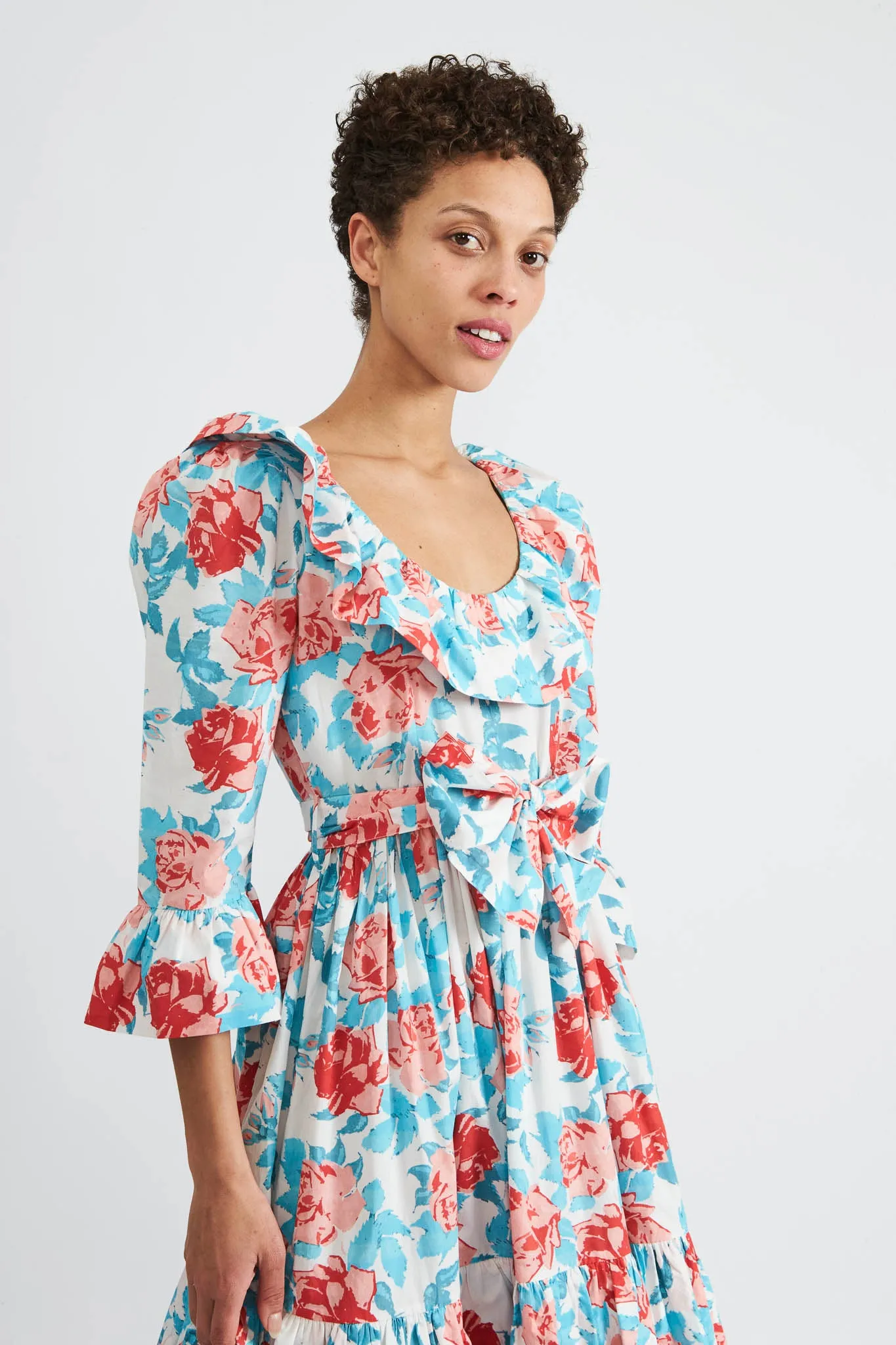 Patty Dress in Painted Rose sold by Batsheva product image thumbnail 5