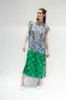 Caftan in Chiffon Floral Combo sold by Batsheva