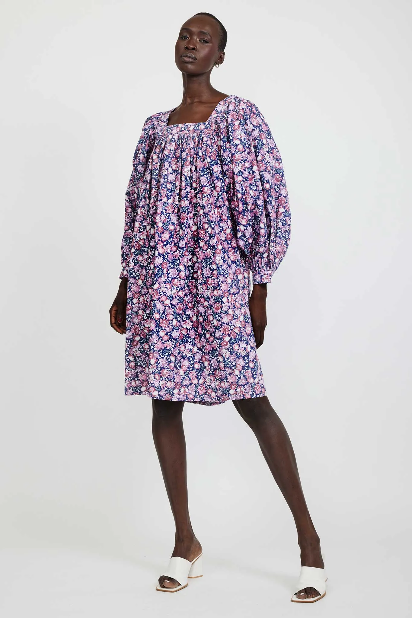Laura Ashley x BATSHEVA Beaumaris Dress in Inglesham sold by Batsheva