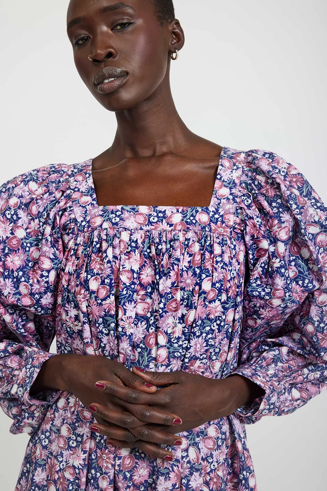 Laura Ashley x BATSHEVA Beaumaris Dress in Inglesham sold by Batsheva product image thumbnail 5
