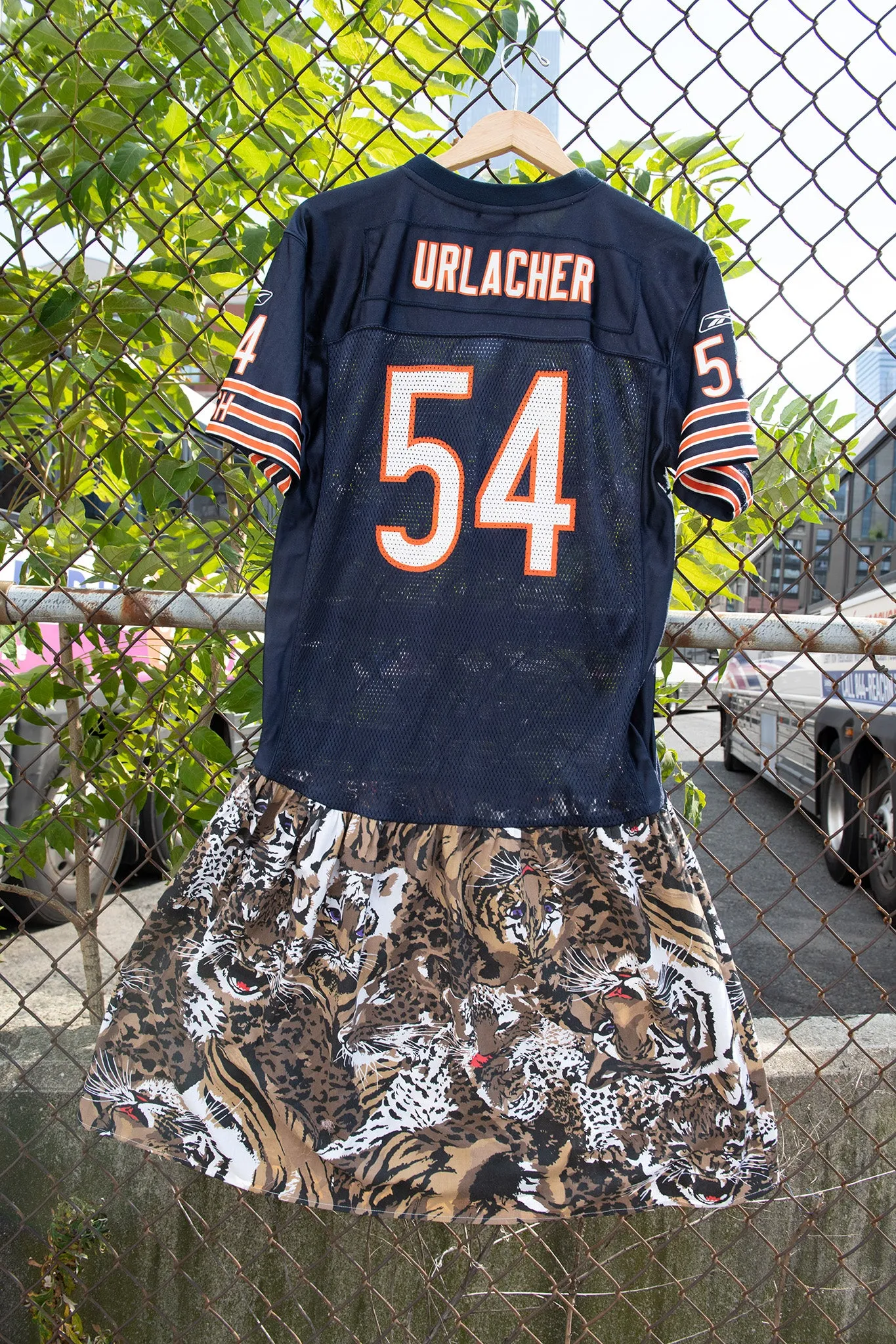 One-of-a-Kind Vintage Chicago Bears Jersey Dress sold by Batsheva product image thumbnail 4