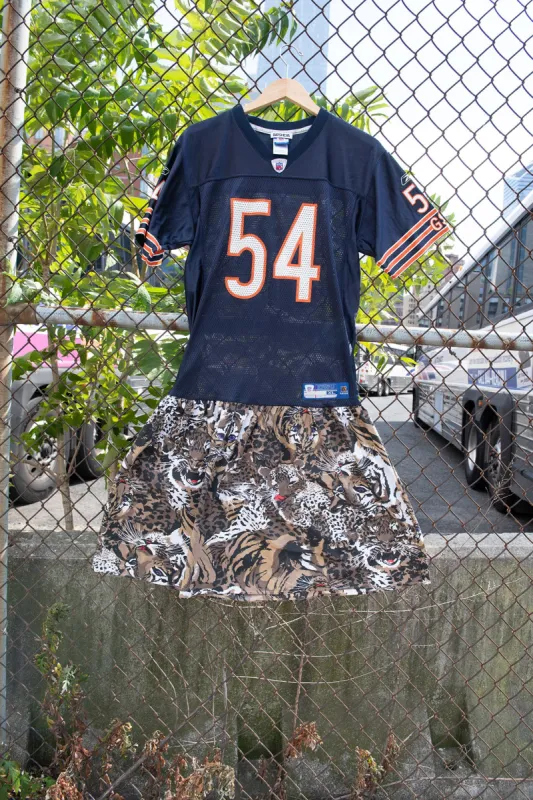 One-of-a-Kind Vintage Chicago Bears Jersey Dress sold by Batsheva