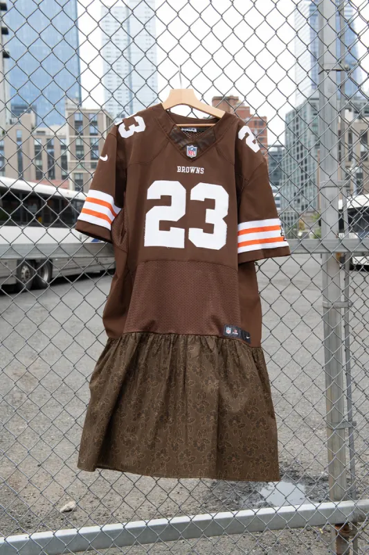 One-of-a-Kind Vintage Browns Jersey Dress sold by Batsheva