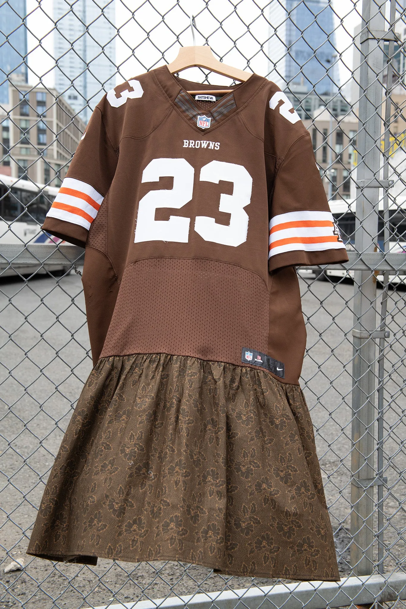 One-of-a-Kind Vintage Browns Jersey Dress sold by Batsheva product image thumbnail 2