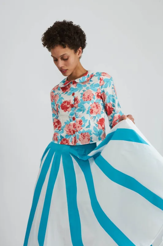 Caroll Top in Painted Rose made by Batsheva