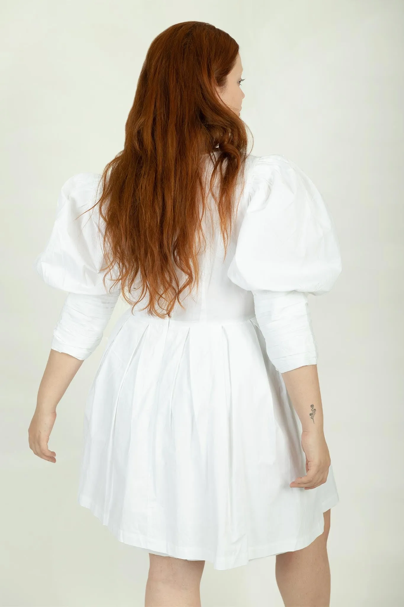 Sample Sale Izra Dress in White Cotton sold by Batsheva product image thumbnail 5
