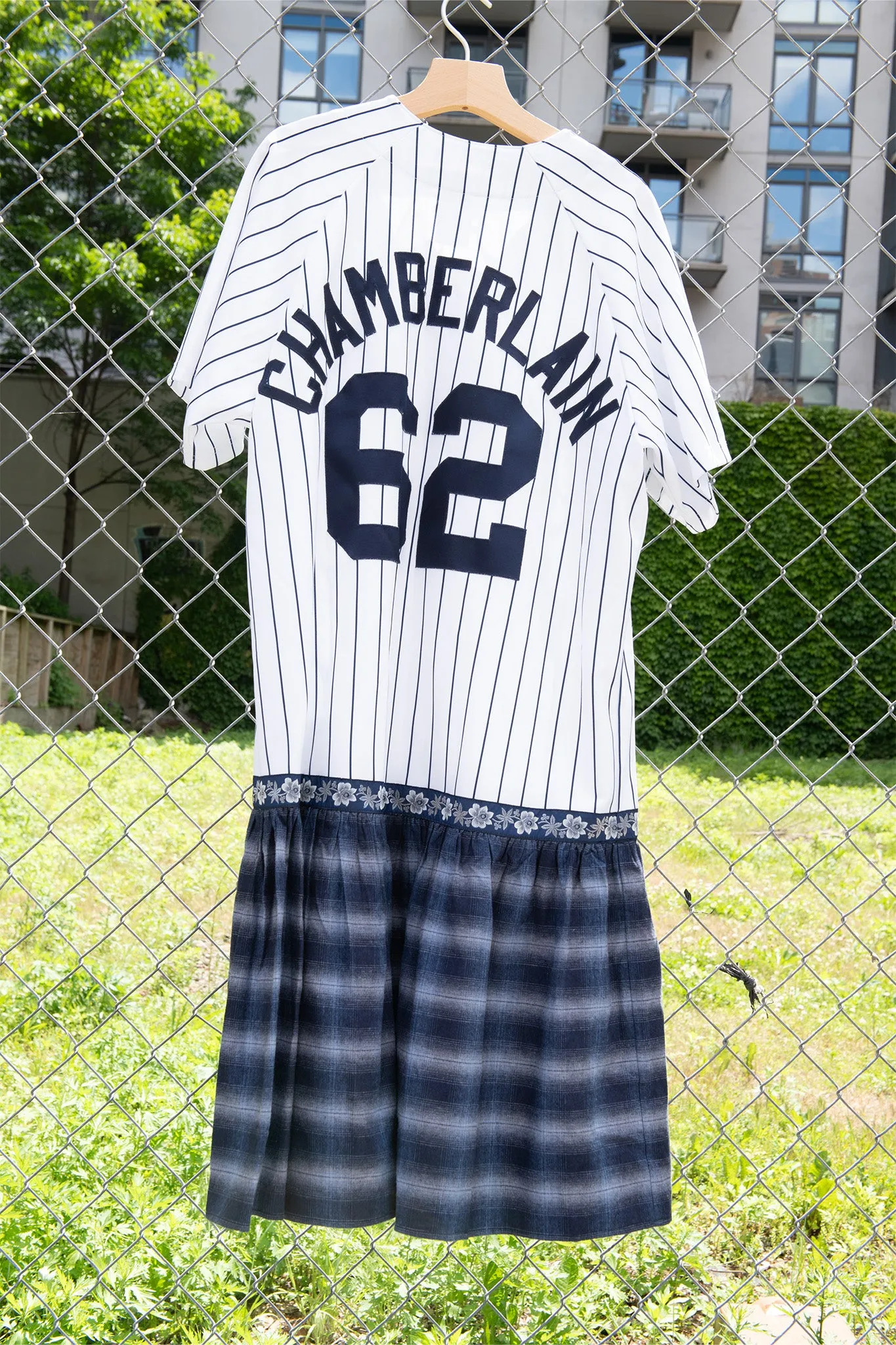One-of-a-Kind Vintage Yankees Jersey Dress sold by Batsheva product image thumbnail 3