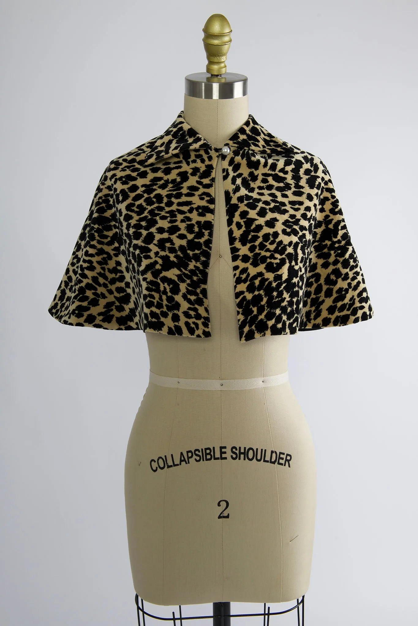Synergy Cape in Leopard Velvet sold by Batsheva product image thumbnail 2