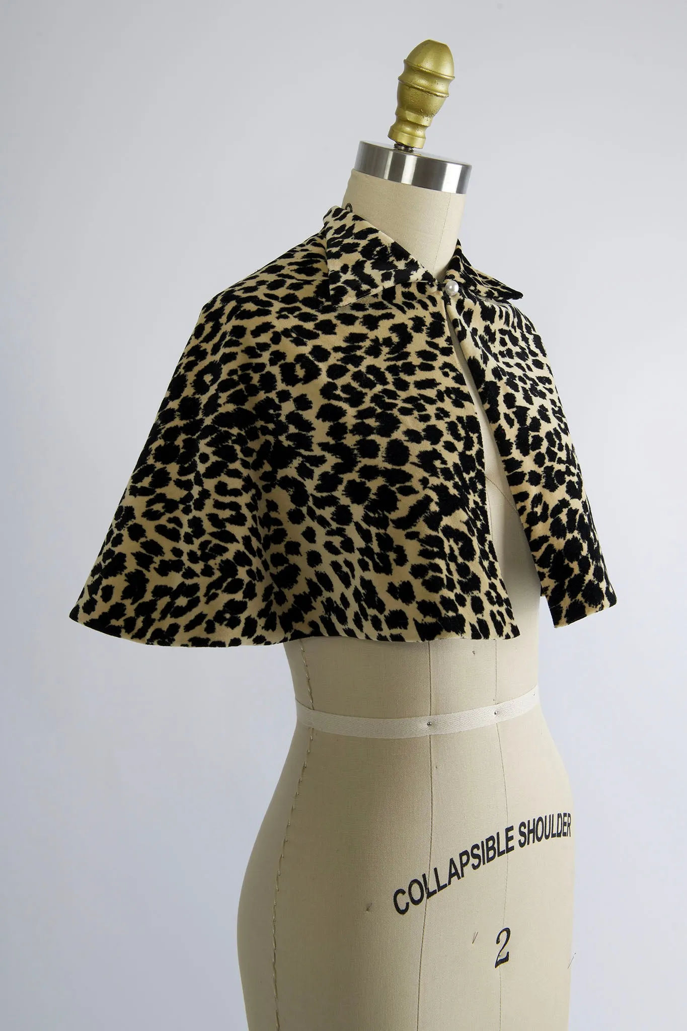 Synergy Cape in Leopard Velvet sold by Batsheva product image thumbnail 3