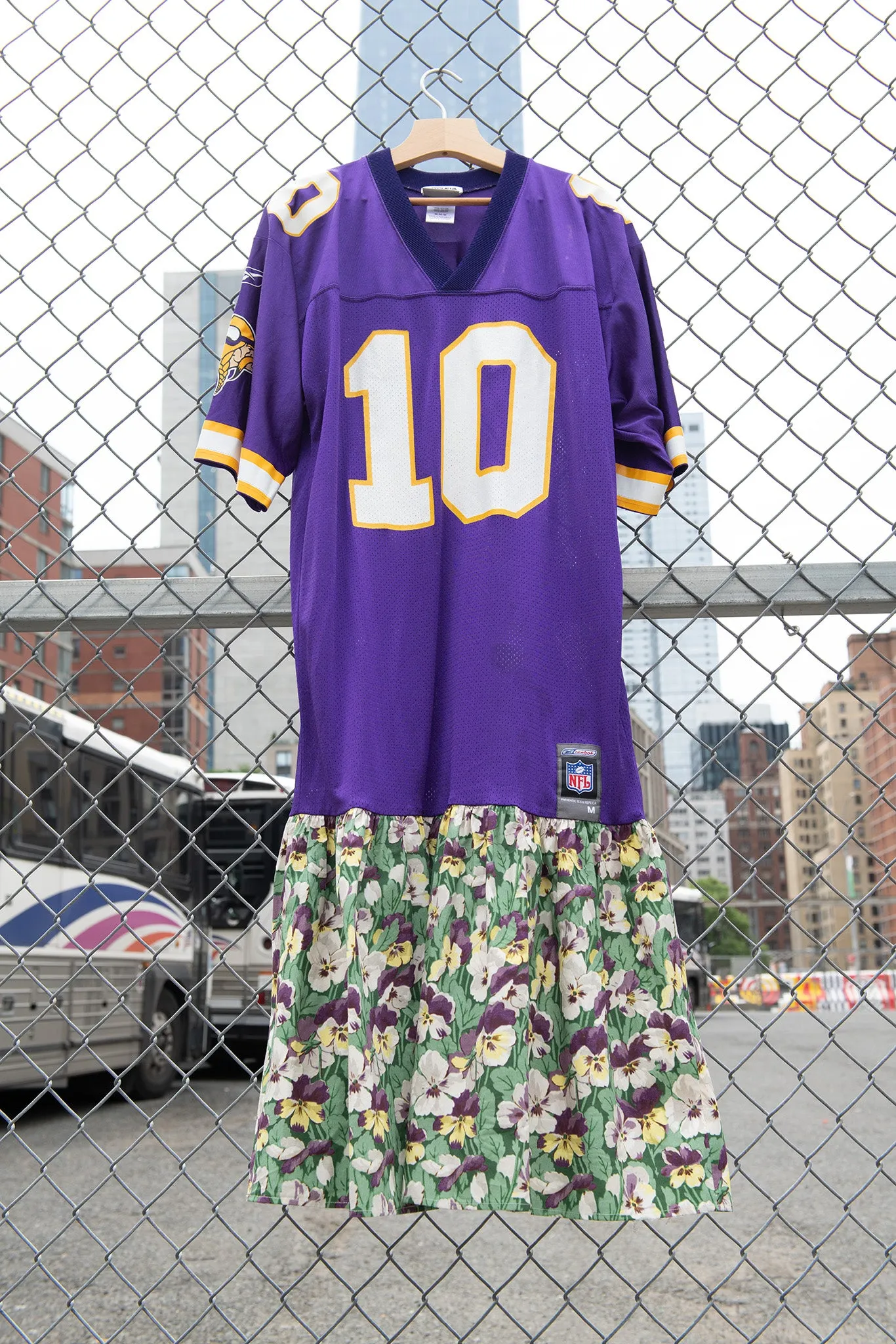 One-of-a-Kind Vintage Purple 10 Jersey Dress sold by Batsheva