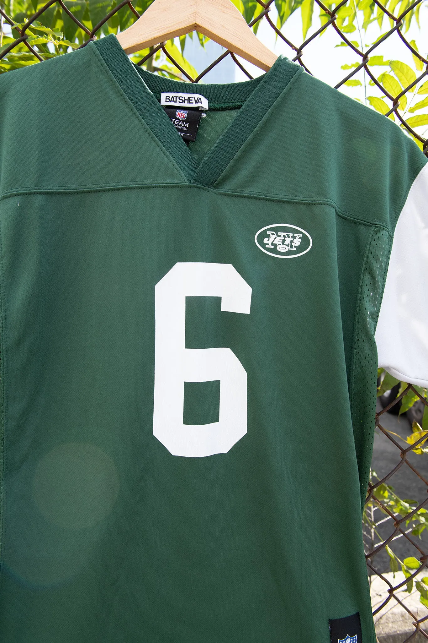 One-of-a-Kind Vintage NY Jets Jersey Dress sold by Batsheva product image thumbnail 4