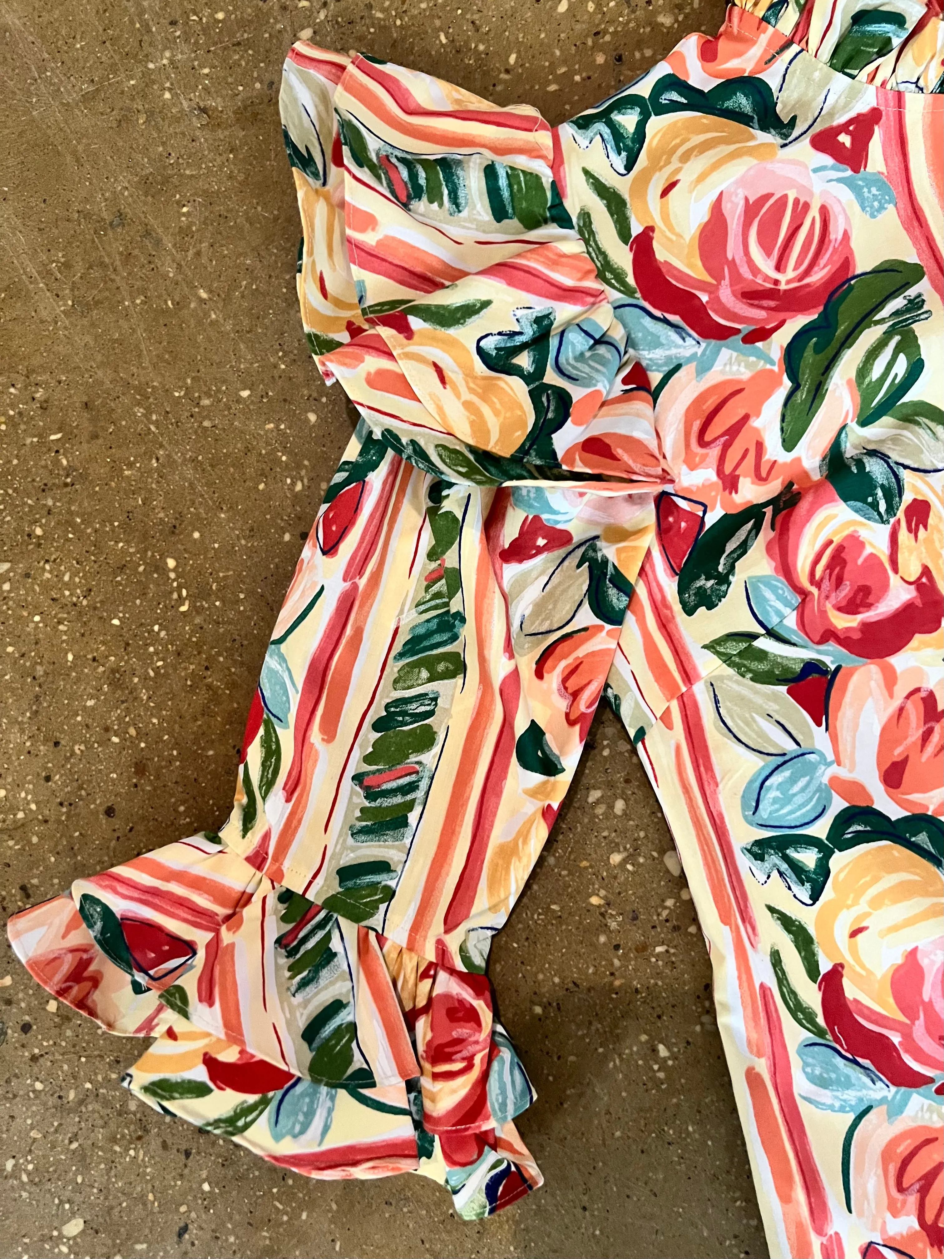 Antoinette Blouse in Vintage 1980's Floral sold by Batsheva product image thumbnail 3