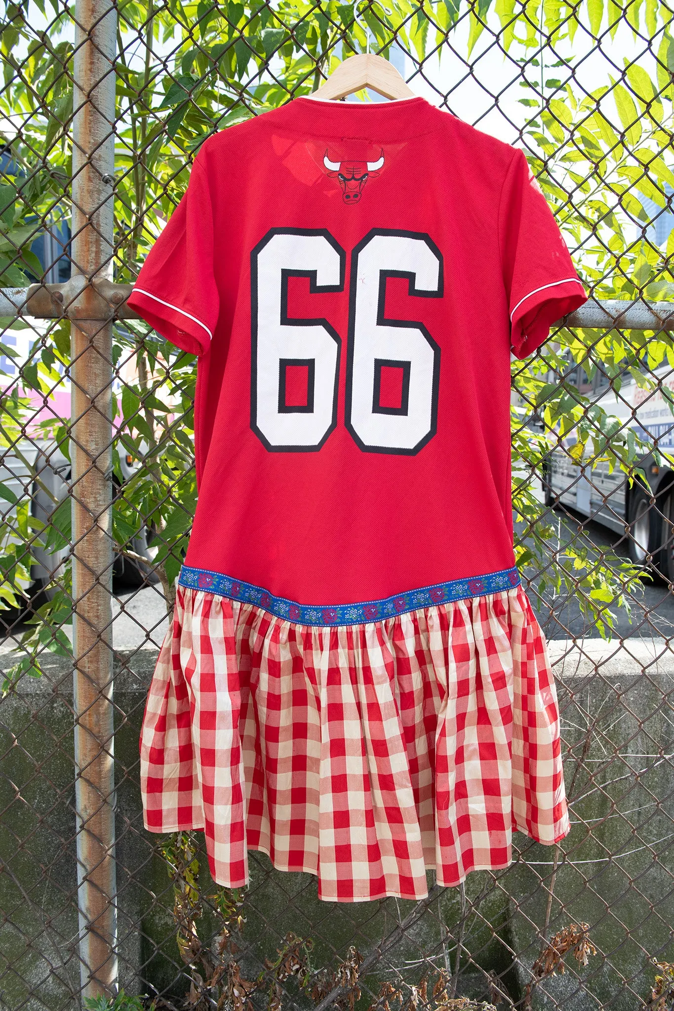 One-of-a-Kind Vintage Bulls Jersey Dress sold by Batsheva product image thumbnail 4