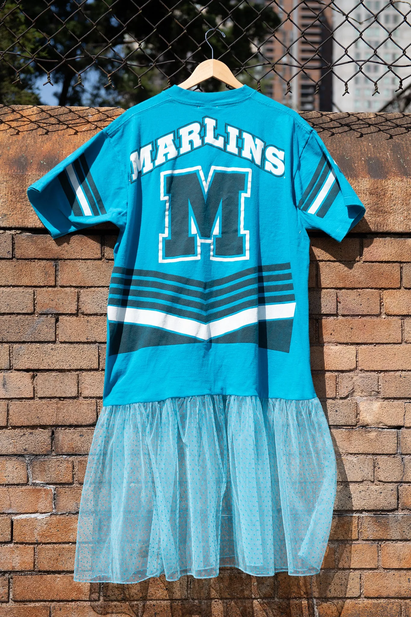 One-of-a-Kind Vintage Florida Marlins Jersey Dress sold by Batsheva product image thumbnail 3