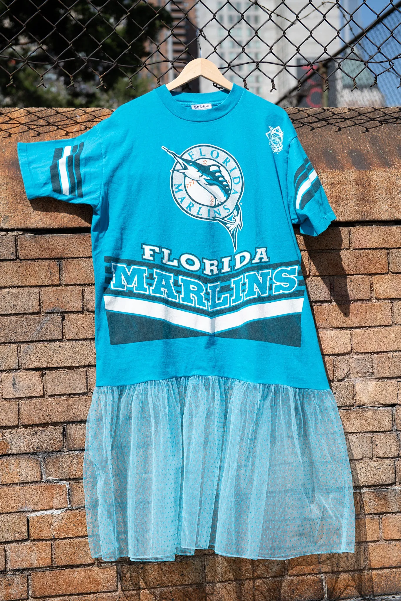 One-of-a-Kind Vintage Florida Marlins Jersey Dress sold by Batsheva product image thumbnail 2