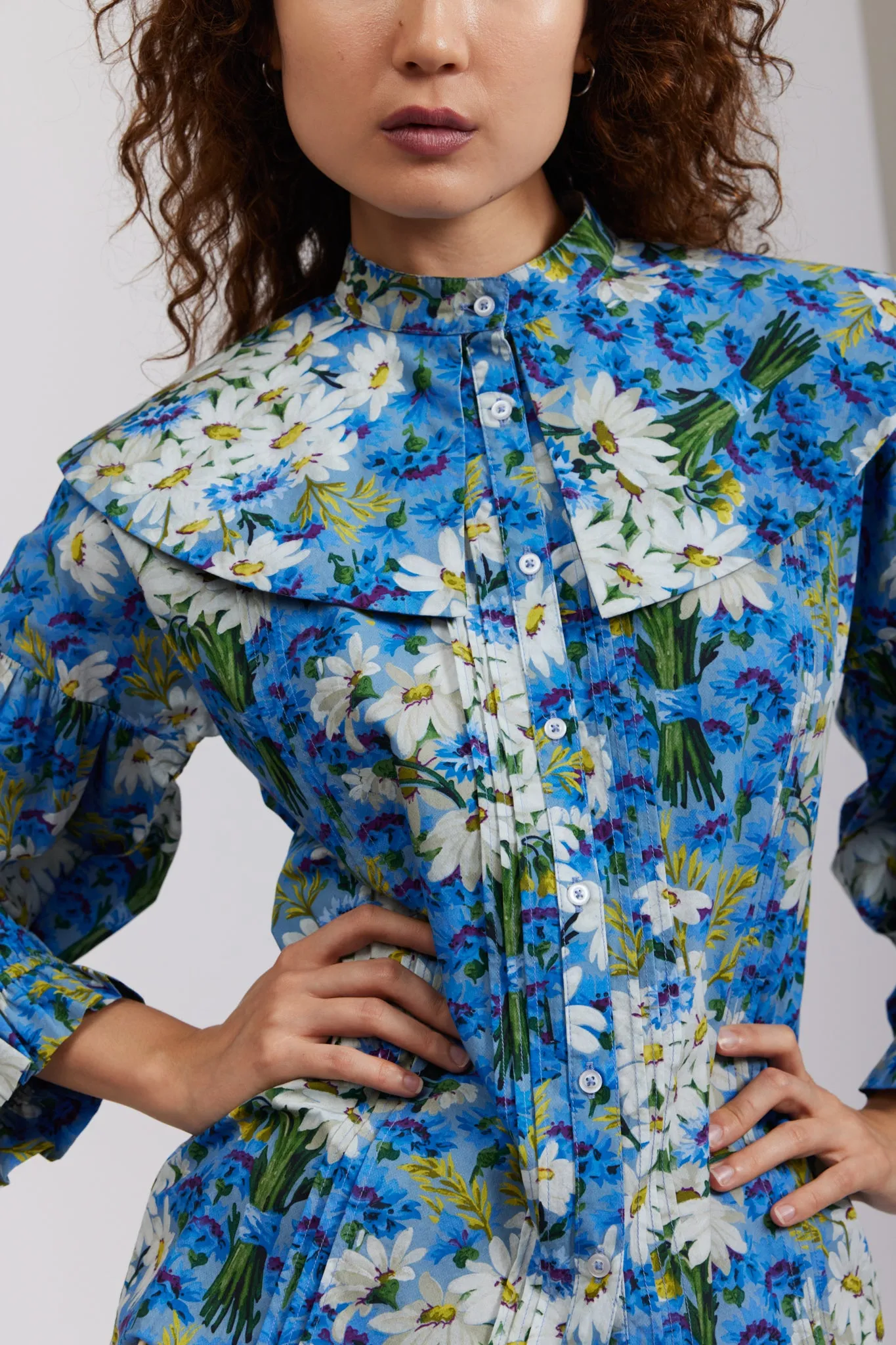 Laura Ashley x BATSHEVA Swansea Blouse in Mirfield sold by Batsheva product image thumbnail 4