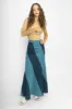 Cera Skirt in Blue Denim sold by Batsheva