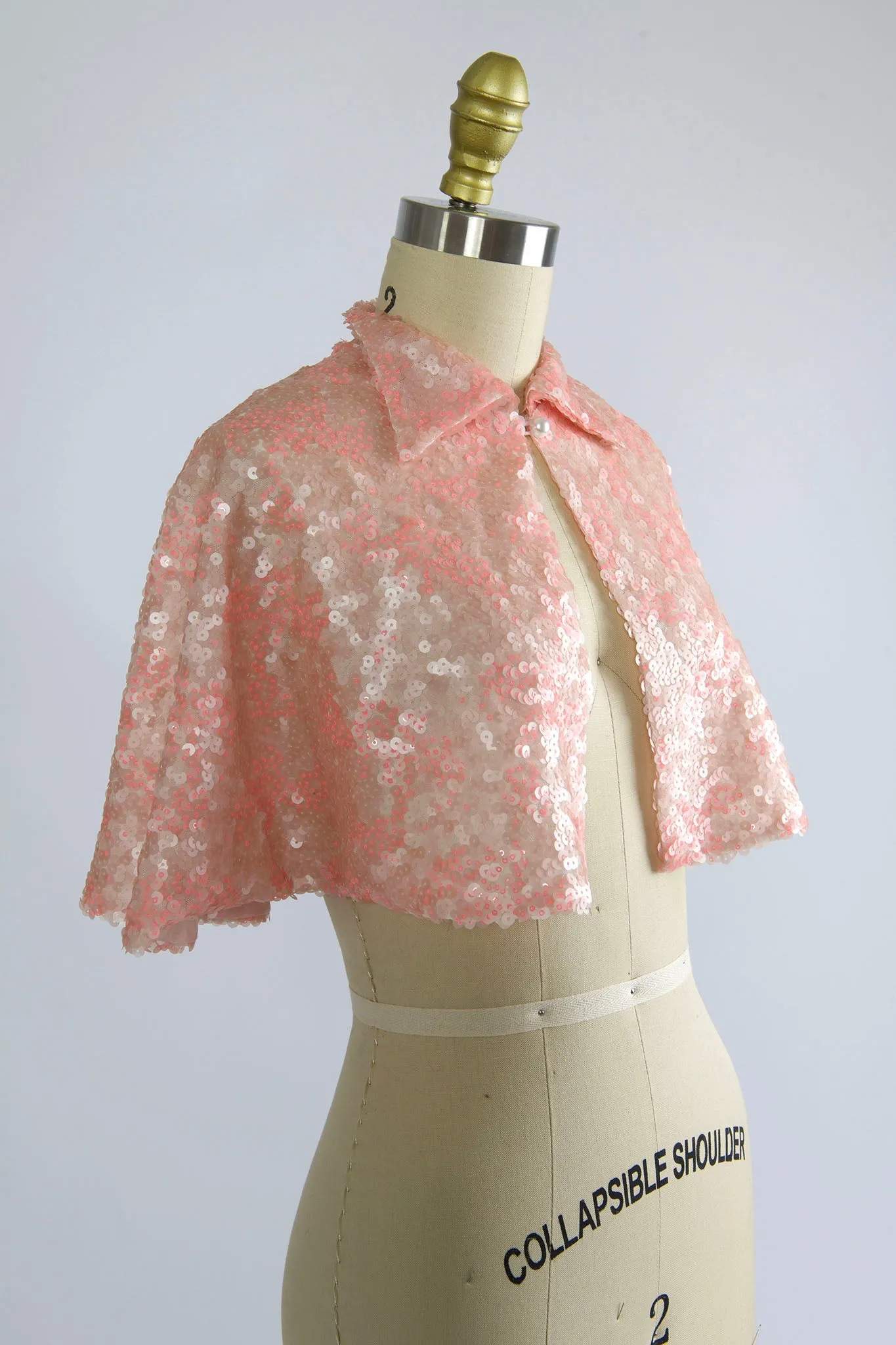 Synergy Cape in Pink Sequin sold by Batsheva product image thumbnail 2
