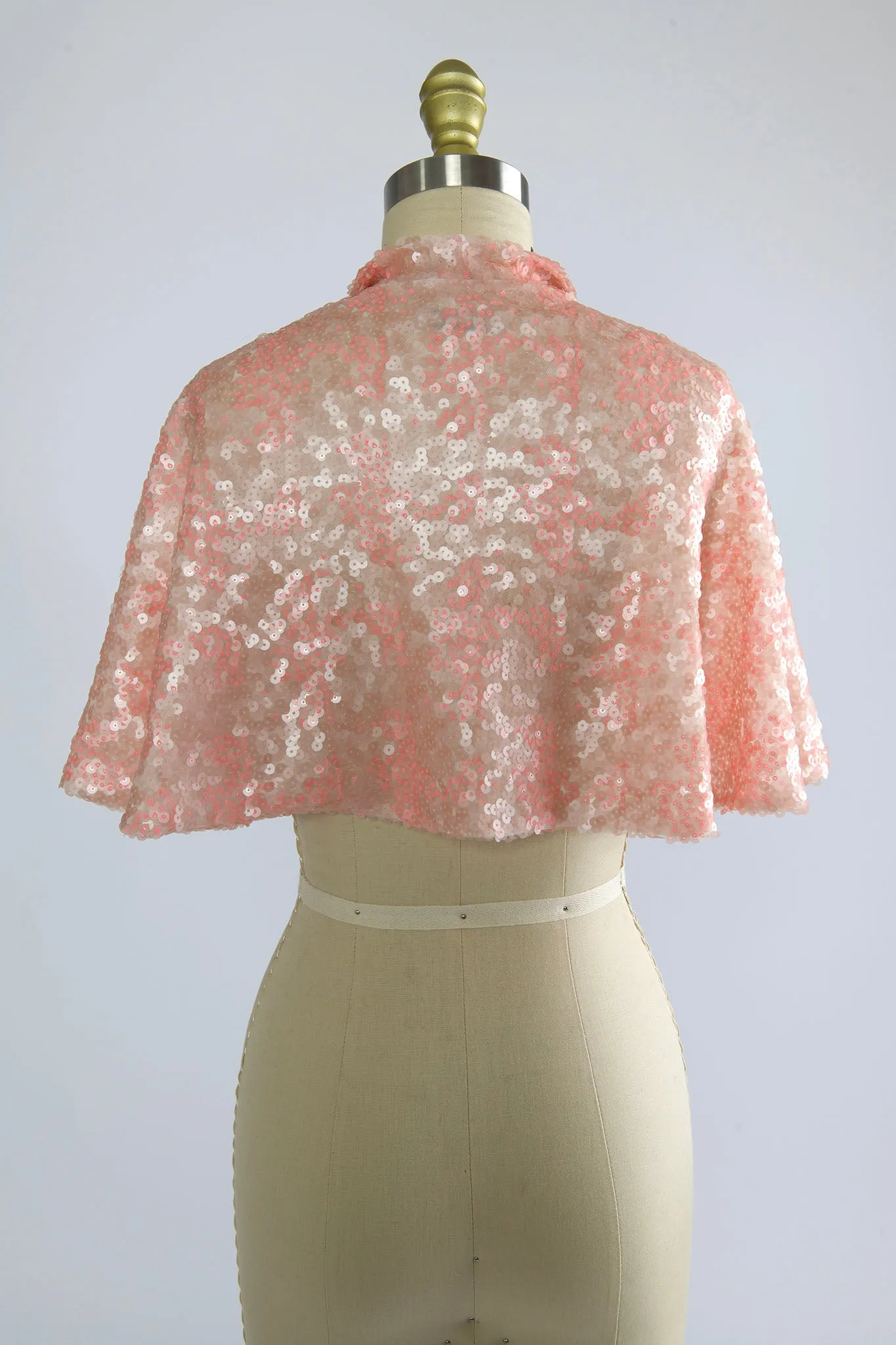 Synergy Cape in Pink Sequin sold by Batsheva product image thumbnail 3