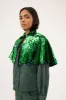 Synergy Cape in Flip Sequin sold by Batsheva