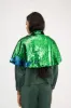 Synergy Cape in Flip Sequin sold by Batsheva