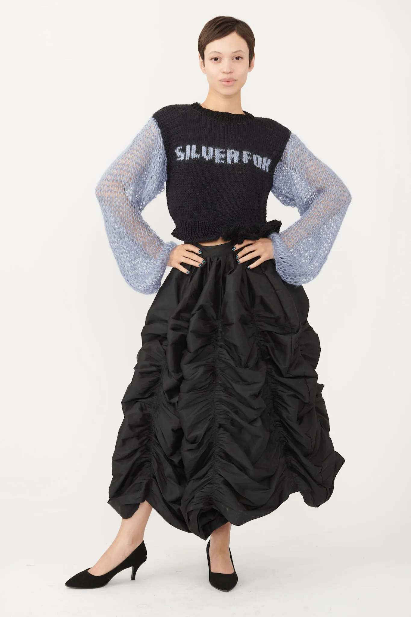 Silver Fox Hand Knit Sweater sold by Batsheva product image thumbnail 2