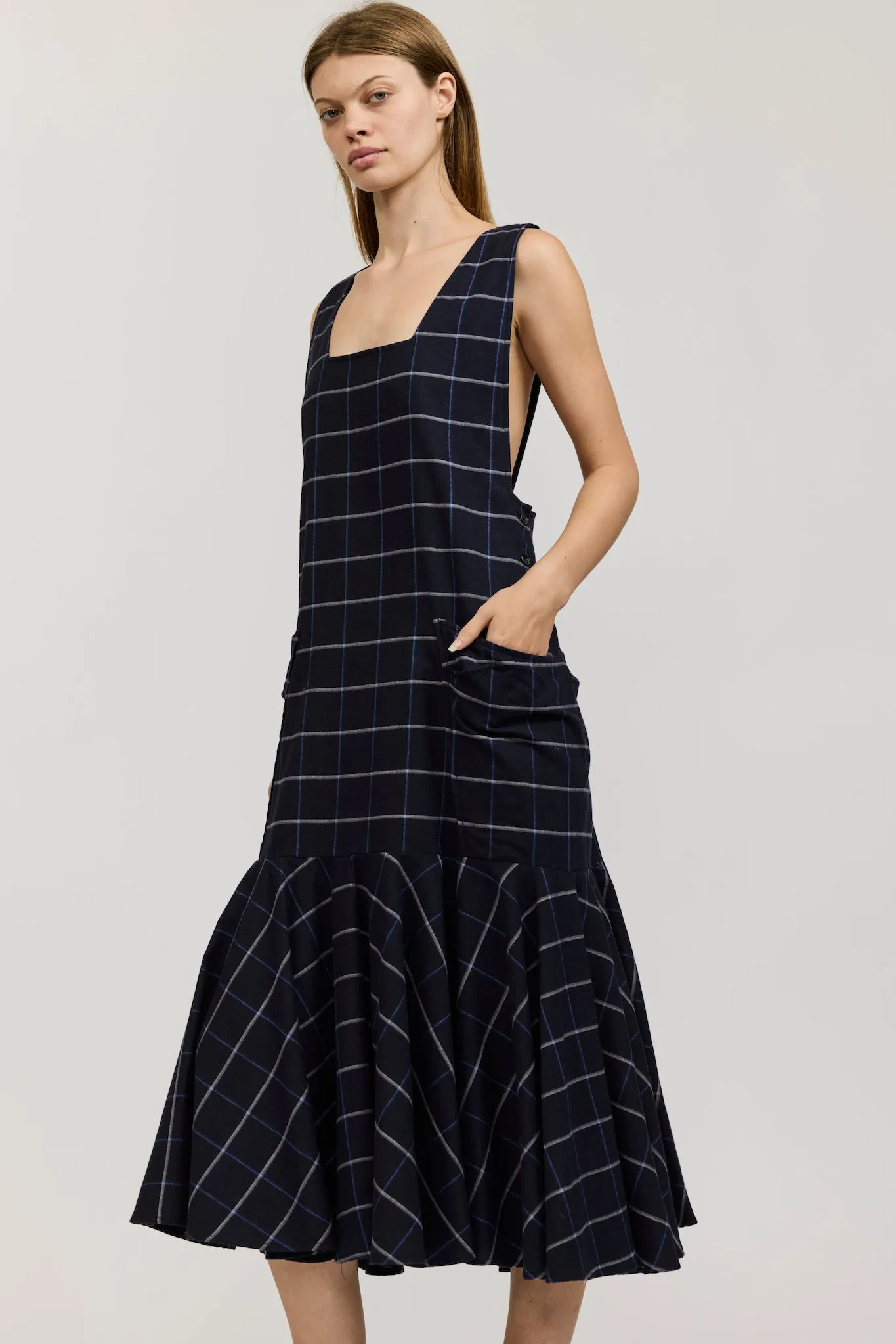 Meredith Dress in Plaid Flannel sold by Batsheva product image thumbnail 2