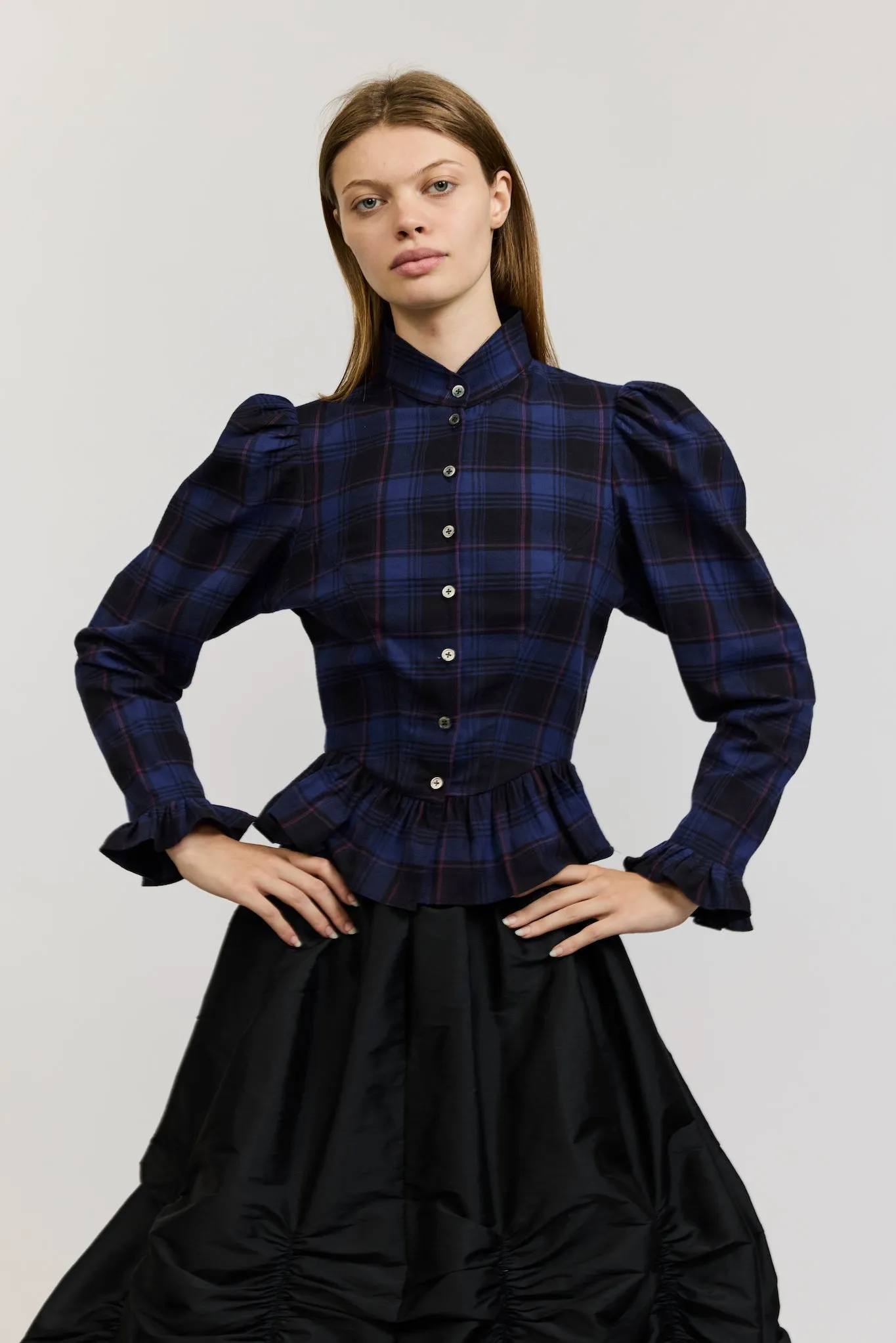 Grace Blouse in Plaid Flannel sold by Batsheva product image thumbnail 5