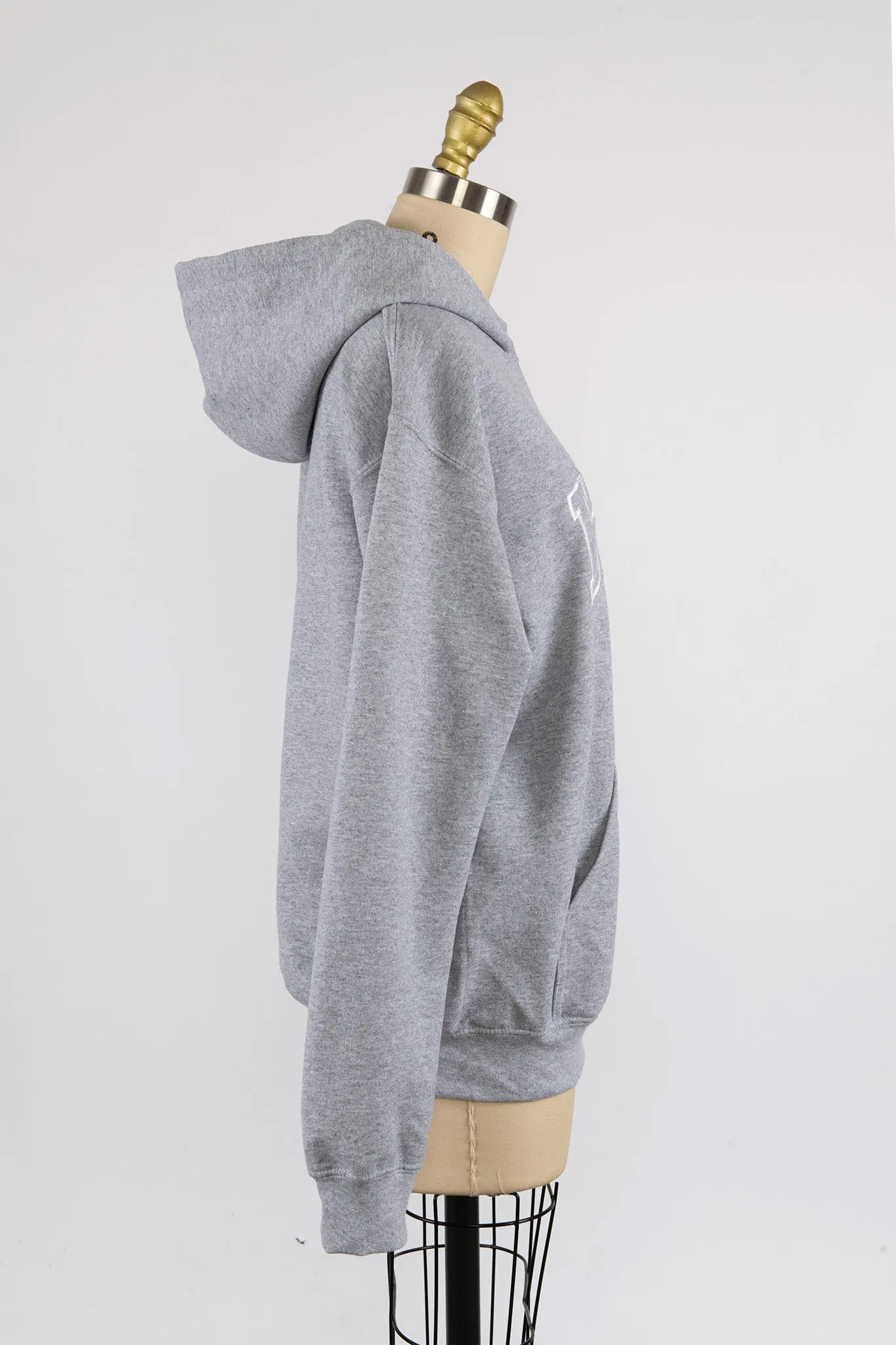 HAG Embroidered Hoodie in Grey sold by Batsheva product image thumbnail 3