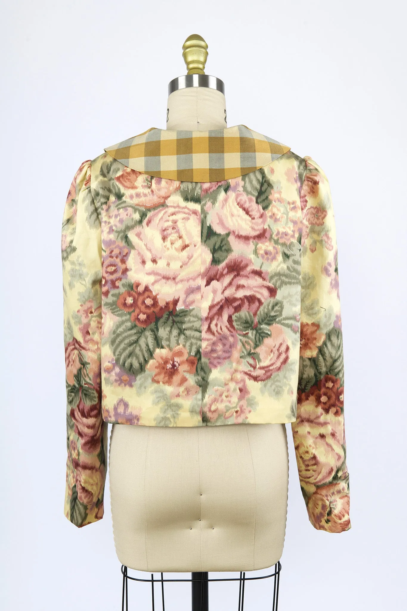 Peter Pan Coat in Vintage Floral and Gingham sold by Batsheva product image thumbnail 3