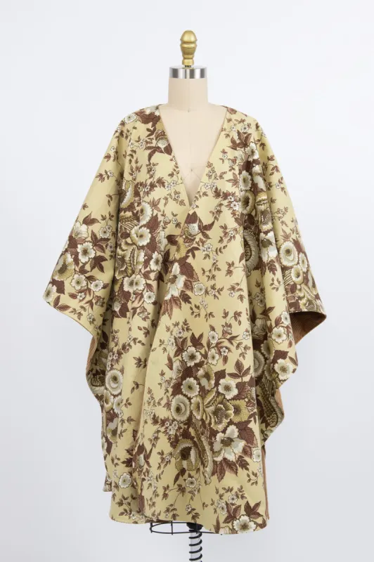 Shirley Cape in Vintage Floral Upholstery sold by Batsheva