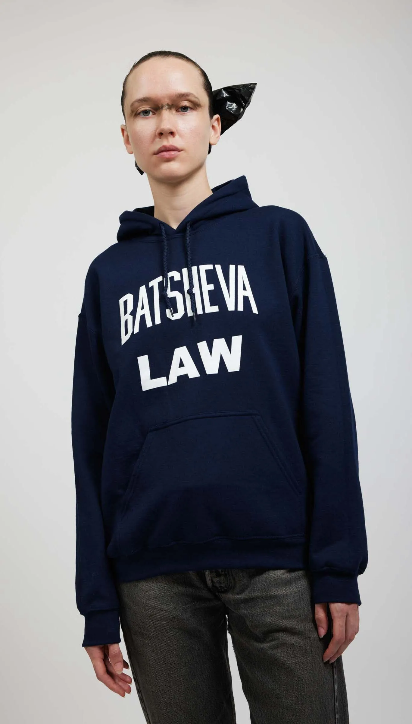 BATSHEVA LAW Sweatshirt in Navy sold by Batsheva product image thumbnail 2