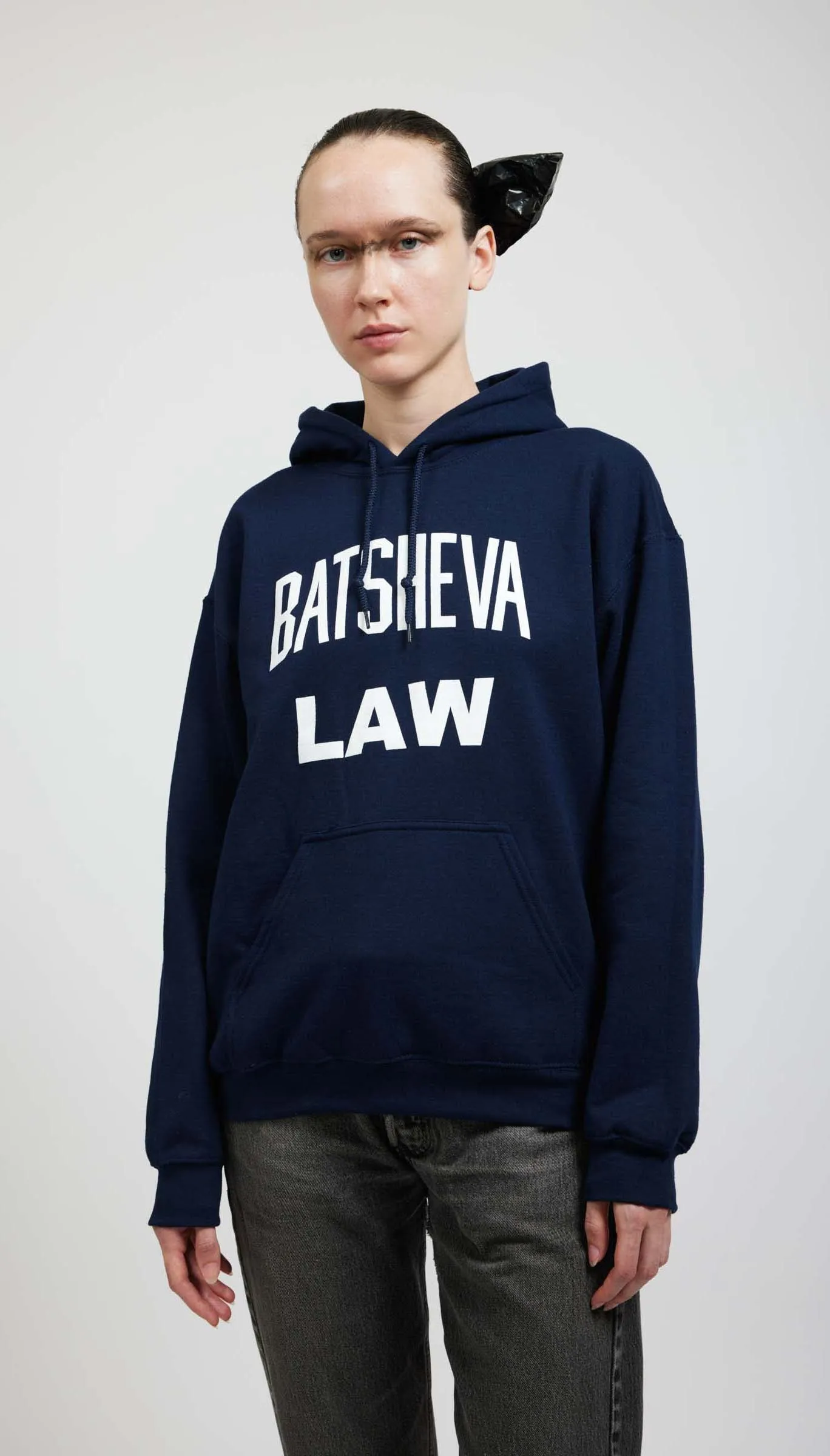 BATSHEVA LAW Sweatshirt in Navy sold by Batsheva