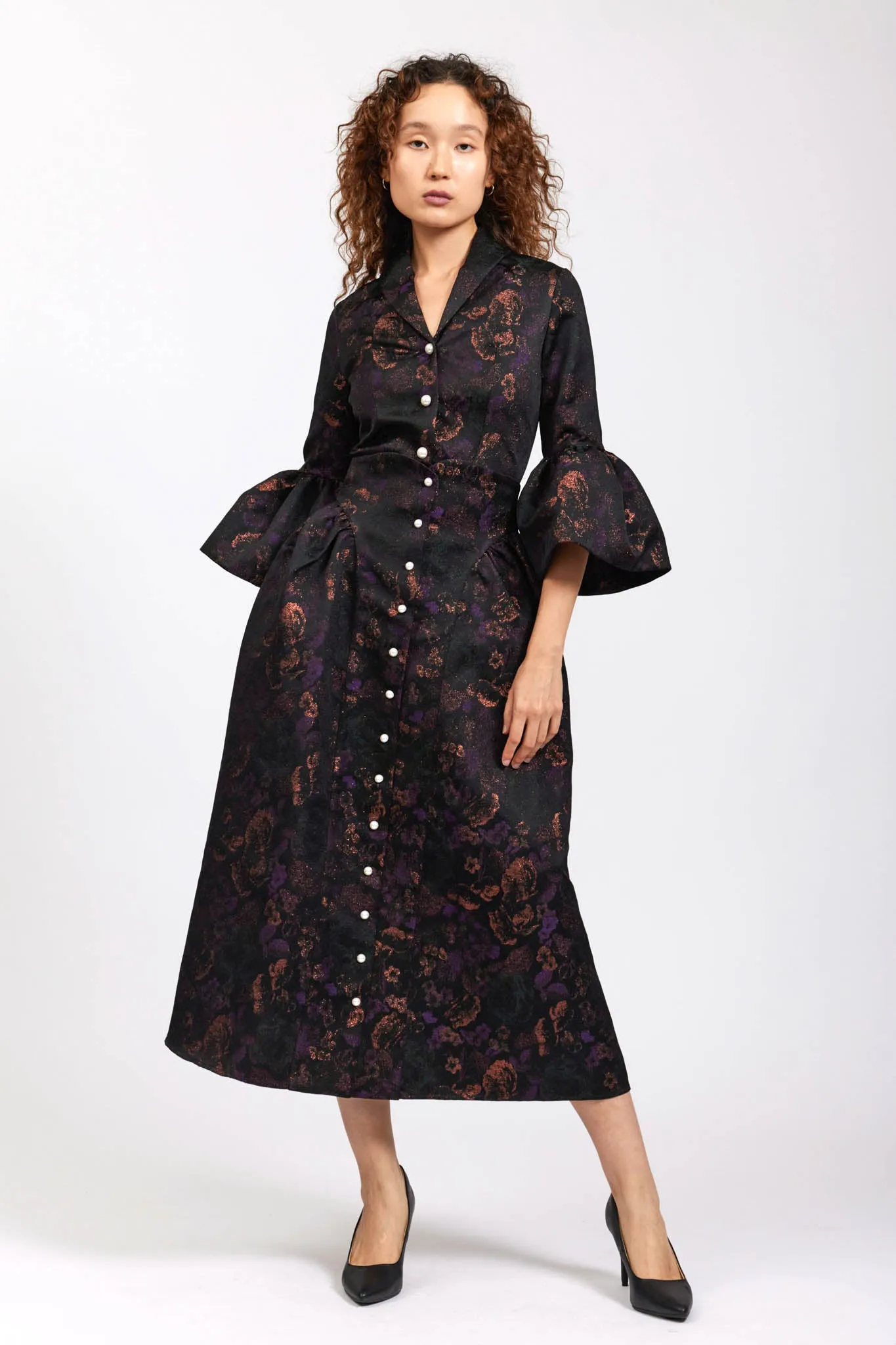 Sample Sale Bella Skirt in Enchantress Jacquard sold by Batsheva product image thumbnail 5