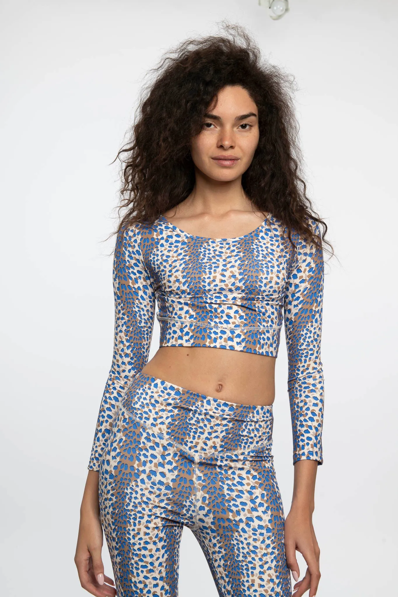 Workout Top in Leopard Print sold by Batsheva