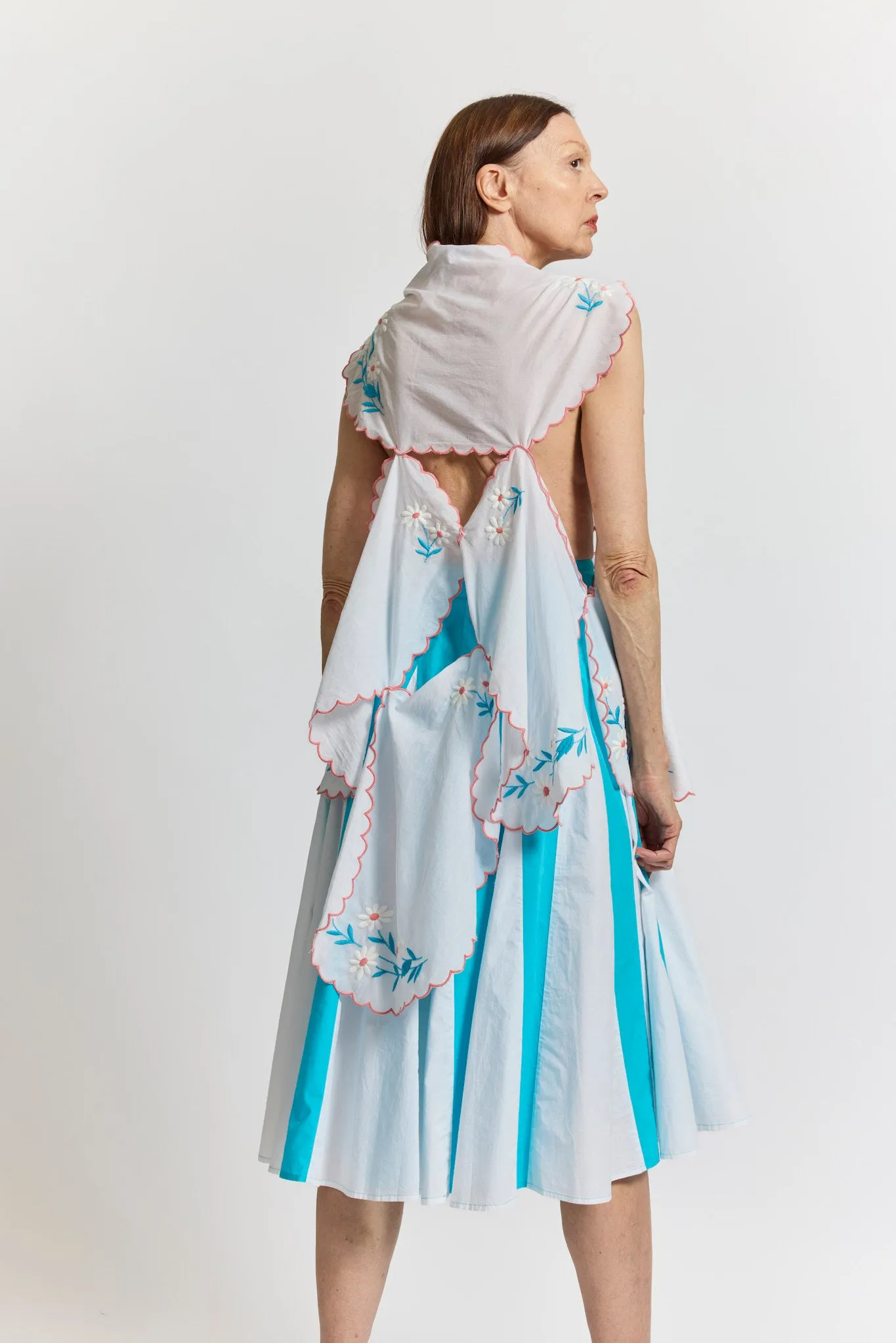 Sample Sale Placemat Tunic in White Organdy sold by Batsheva product image thumbnail 2