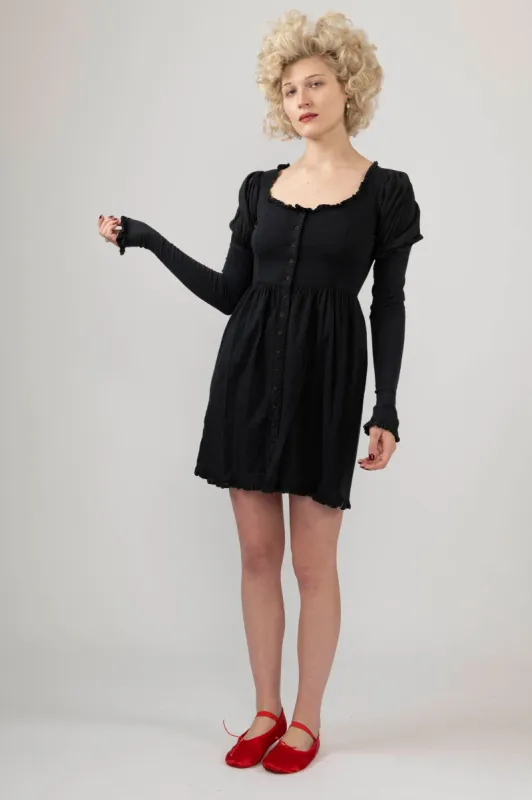 Sample Sale Vintage Betsey Johnson Mini Dress in Black sold by Batsheva