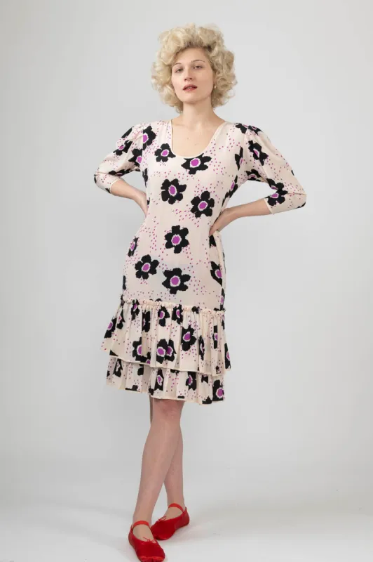 Sample Sale Vintage Ungaro Parallele Dress made by Batsheva