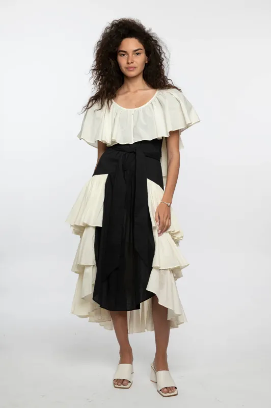 Julia Dress in Cotton Voile sold by Batsheva