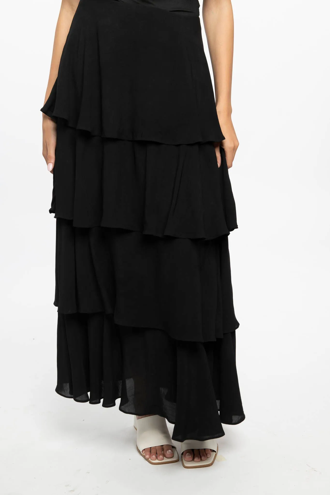 Bell Skirt in Black sold by Batsheva product image thumbnail 4
