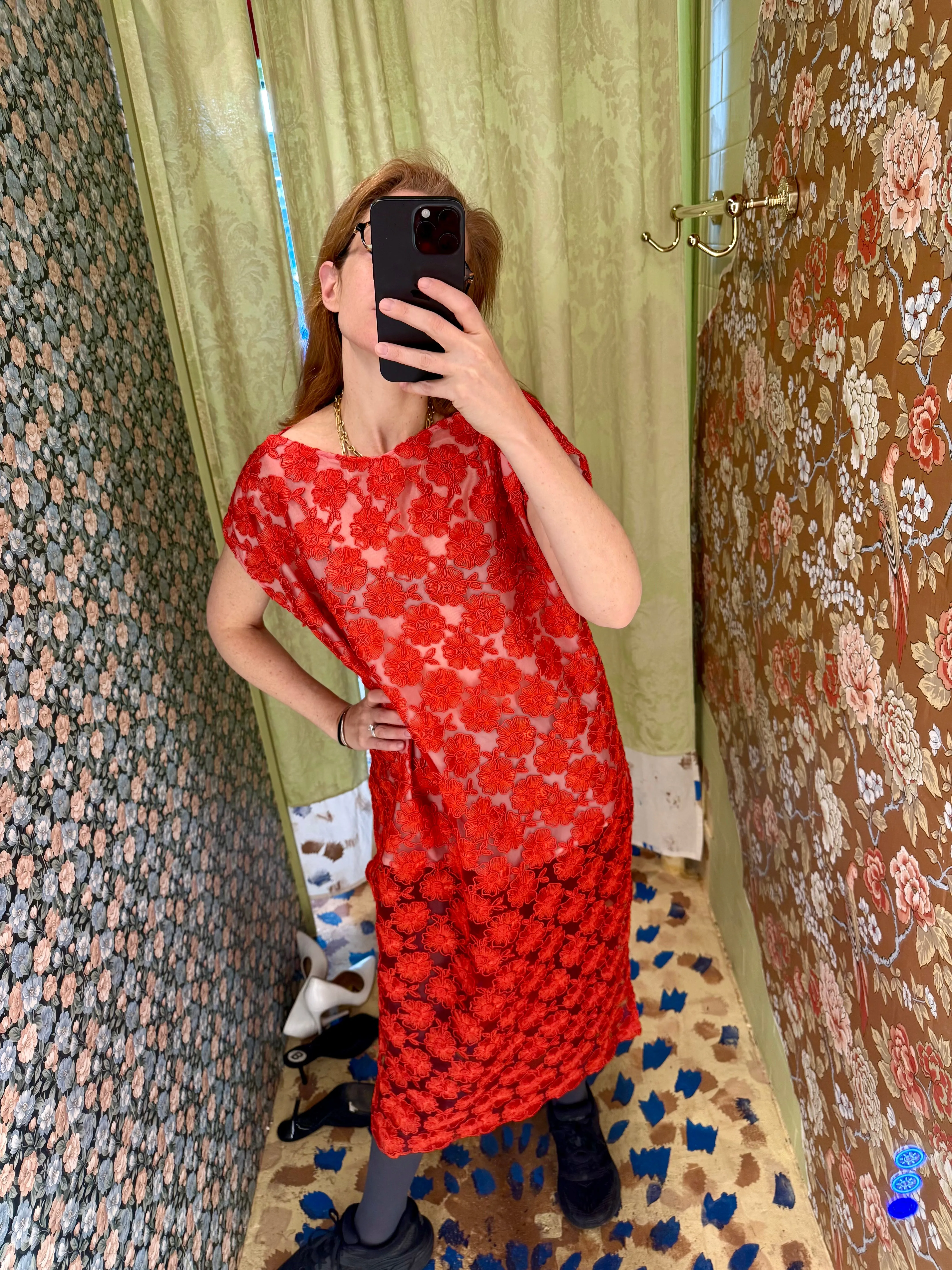 Caftan in Poppy Soutache sold by Batsheva product image thumbnail 4