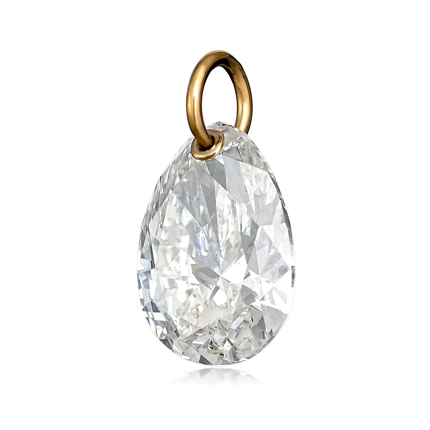 The Punch Diamond Pear Pendant sold by Batsheva