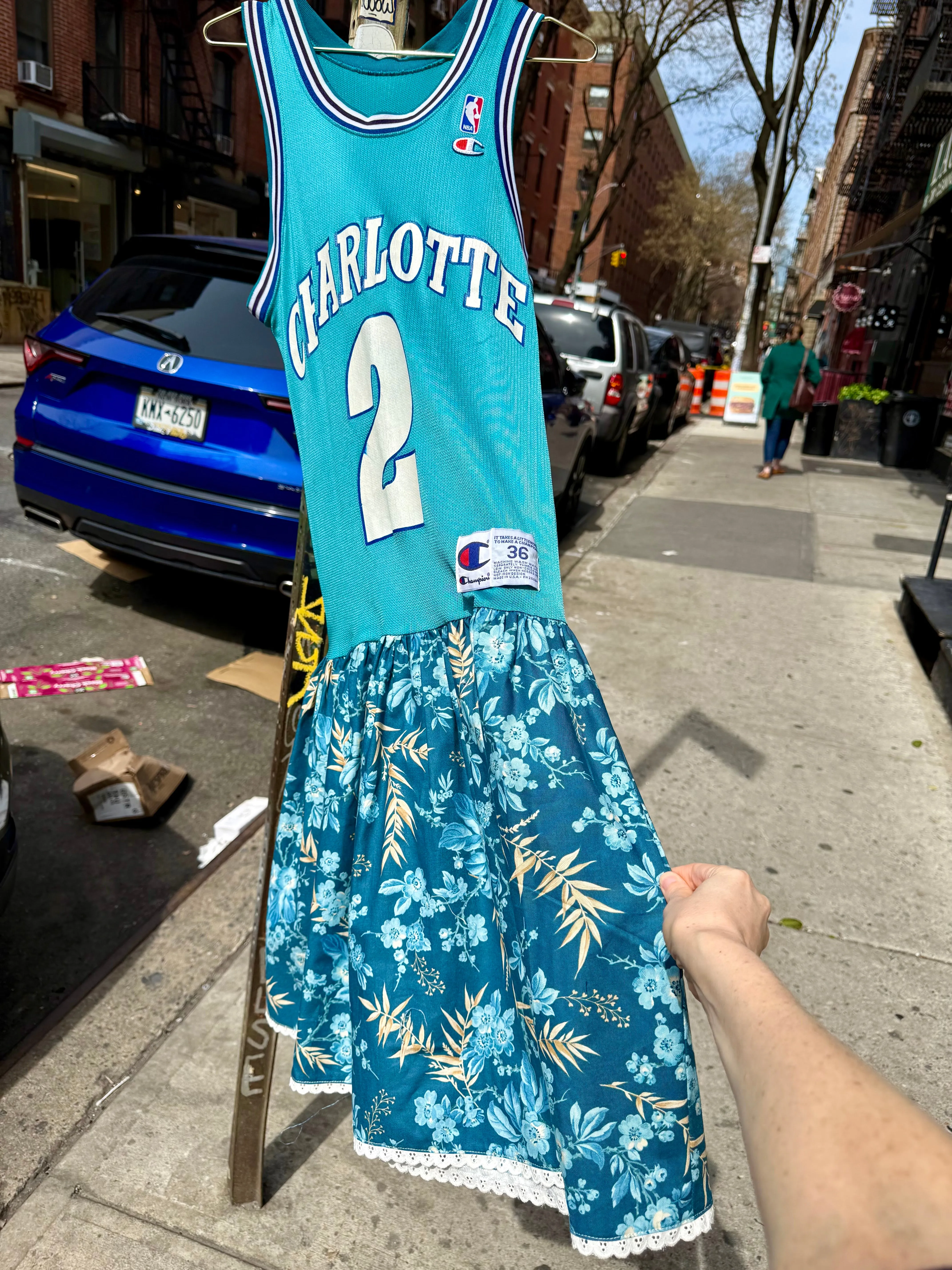 One-of-a-Kind Vintage Charlotte Jersey Dress sold by Batsheva