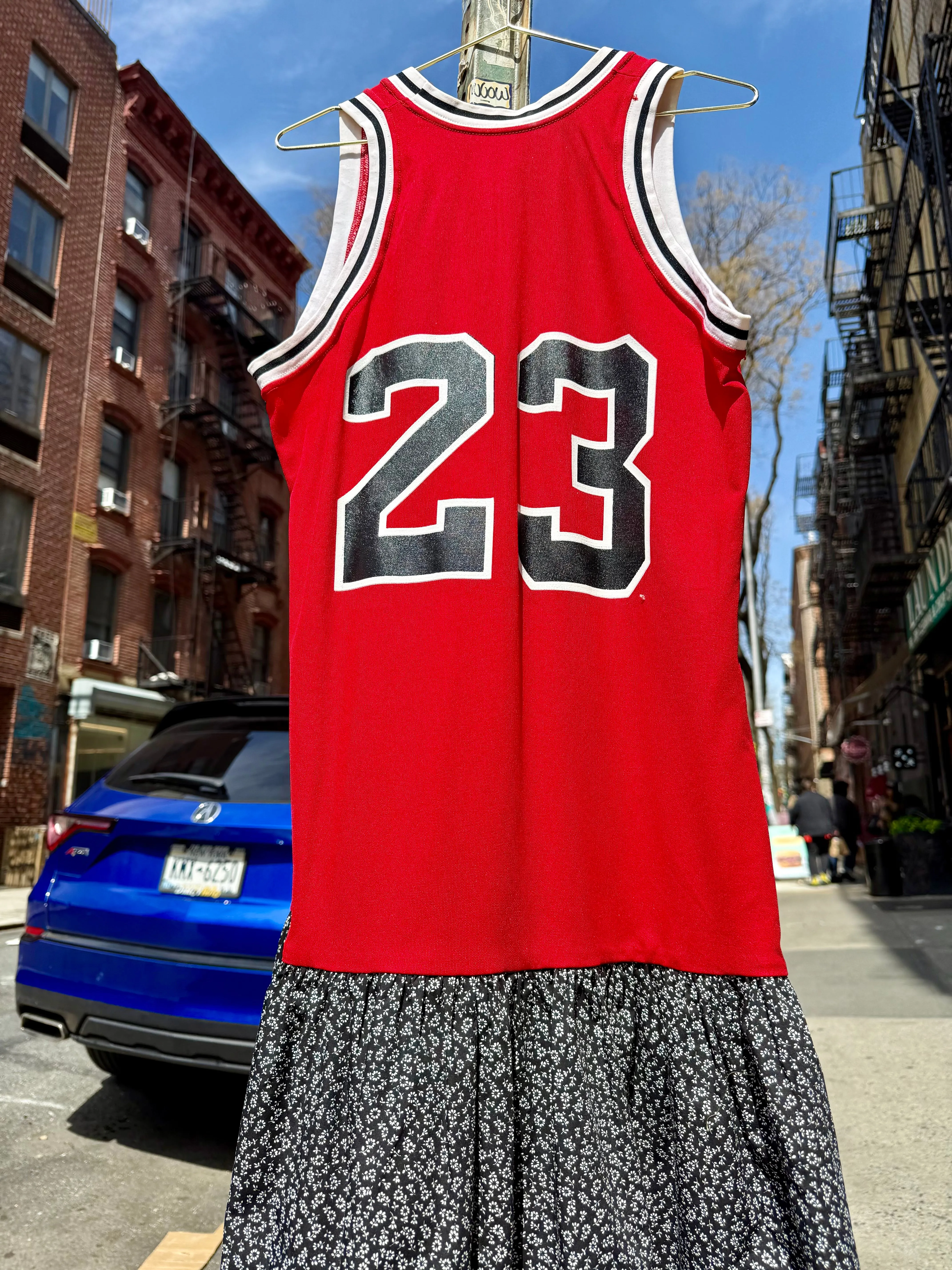 One-of-a-Kind Vintage Bulls #23 Jersey Dress sold by Batsheva product image thumbnail 2