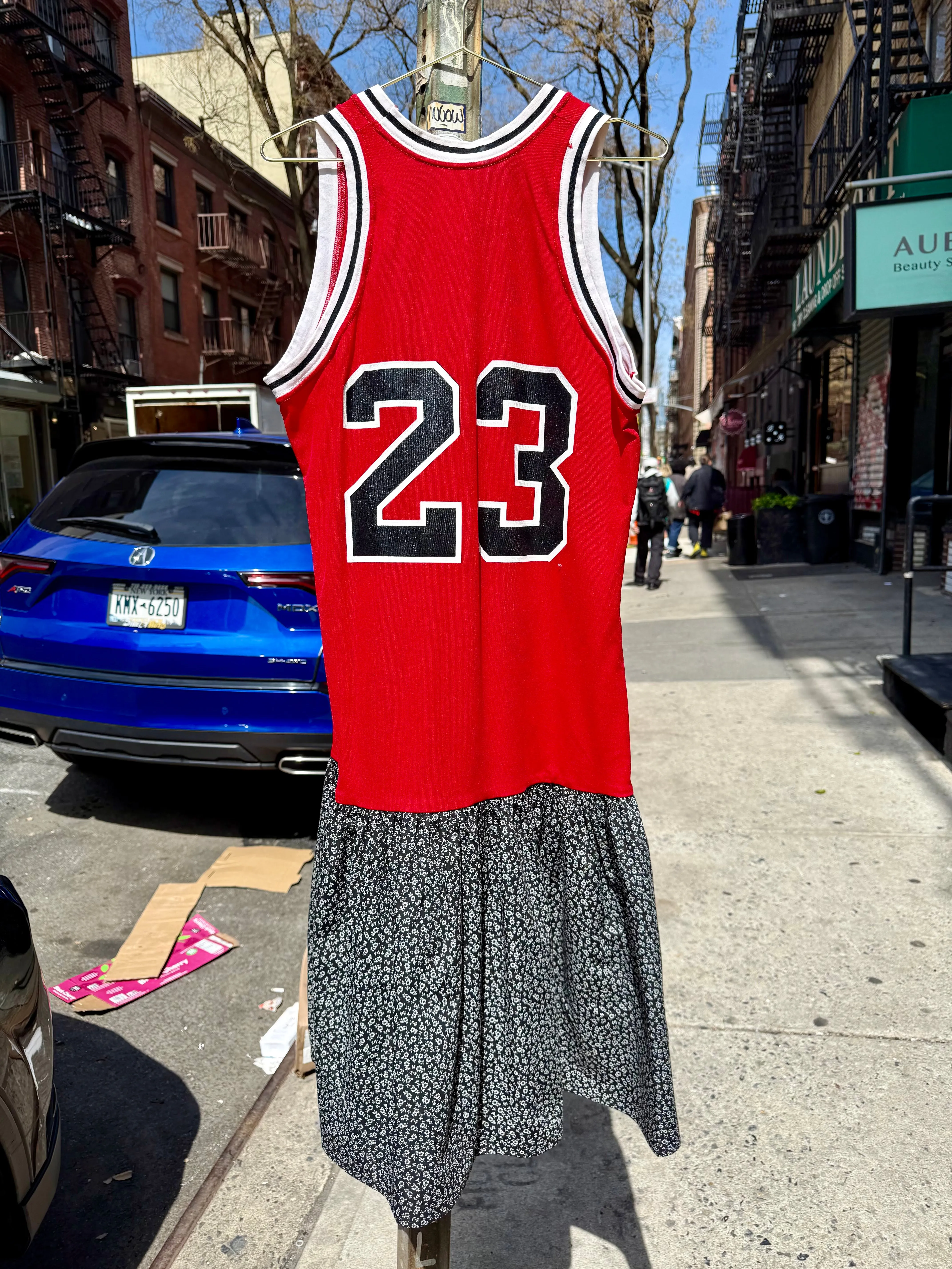 One-of-a-Kind Vintage Bulls #23 Jersey Dress sold by Batsheva product image thumbnail 3