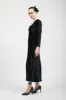 Maryjane Dress in Black Crushed Velvet sold by Batsheva
