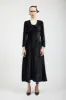 Maryjane Dress in Black Crushed Velvet sold by Batsheva