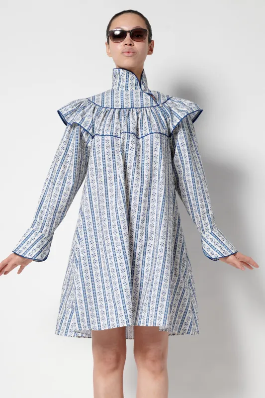 Racquel Dress in White Lily sold by Batsheva